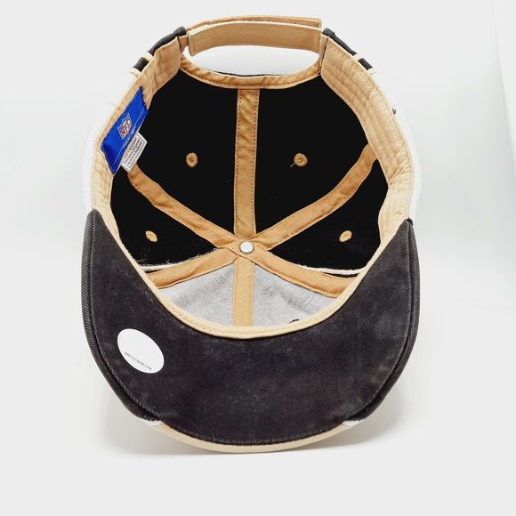 New Orleans Saints Hat Black NFL Reebok Baseball Cap Embroidered One Size - Picture 8 of 10